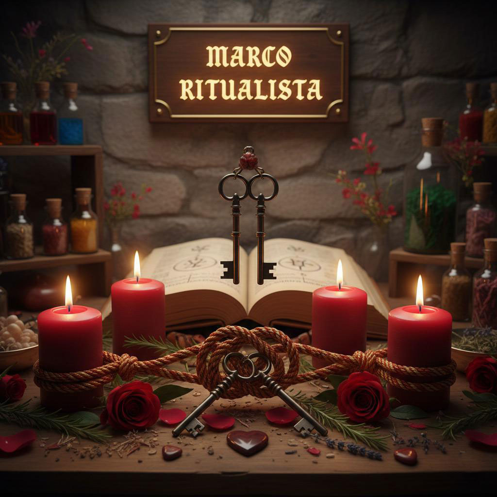 Marco ritualista esoterico esperto in magia afro-brasiliana